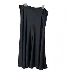 Banana Republic black A-Line skirt sz  20 Long
